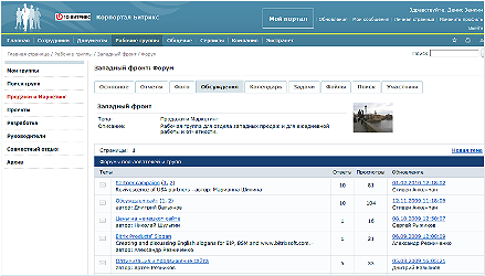 Интеграция почты с групповыми форумами