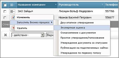 Списки поддерживают бизнес-процессы! Списки поддерживают бизнес-процессы!