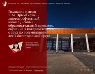 Сайт гимназии имени Е. М. Примакова