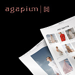 Сайт для бренда Agapium