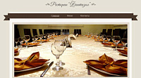 Сайт-визитка для ресторана "Фантазия"