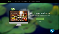 Сайт Web студий iFrog