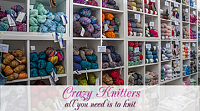 Интернет-магазин пряжи Crazy Knitters