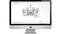 Корпоративный сайт официального дилера испанской фабрики освещения Crystal Lux