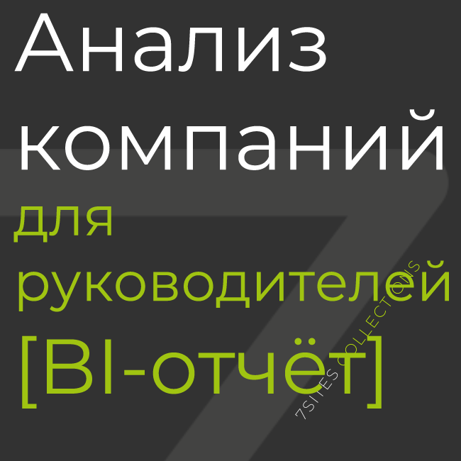 Анализ компаний для руководителей [отчёт BI]