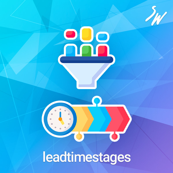 Время лидов в стадиях с визуализацией