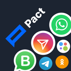 Pact WhatsApp, WhatsApp Business API, Telegram, Авито, Вконтакте