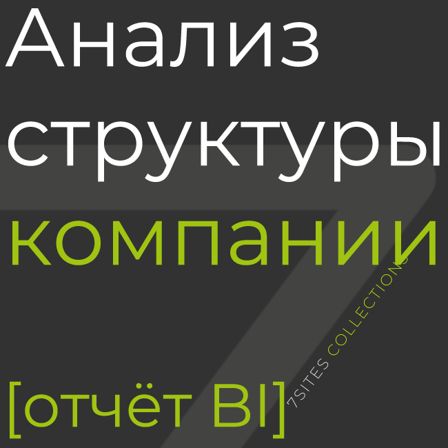 Анализ структуры компании [отчёт BI]