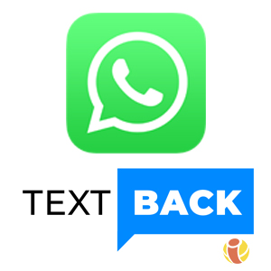 WhatsApp-чат с клиентом от TextBack
