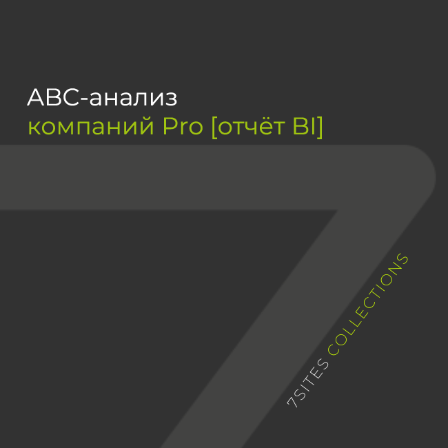 ABC-анализ компаний Pro [отчёт BI]