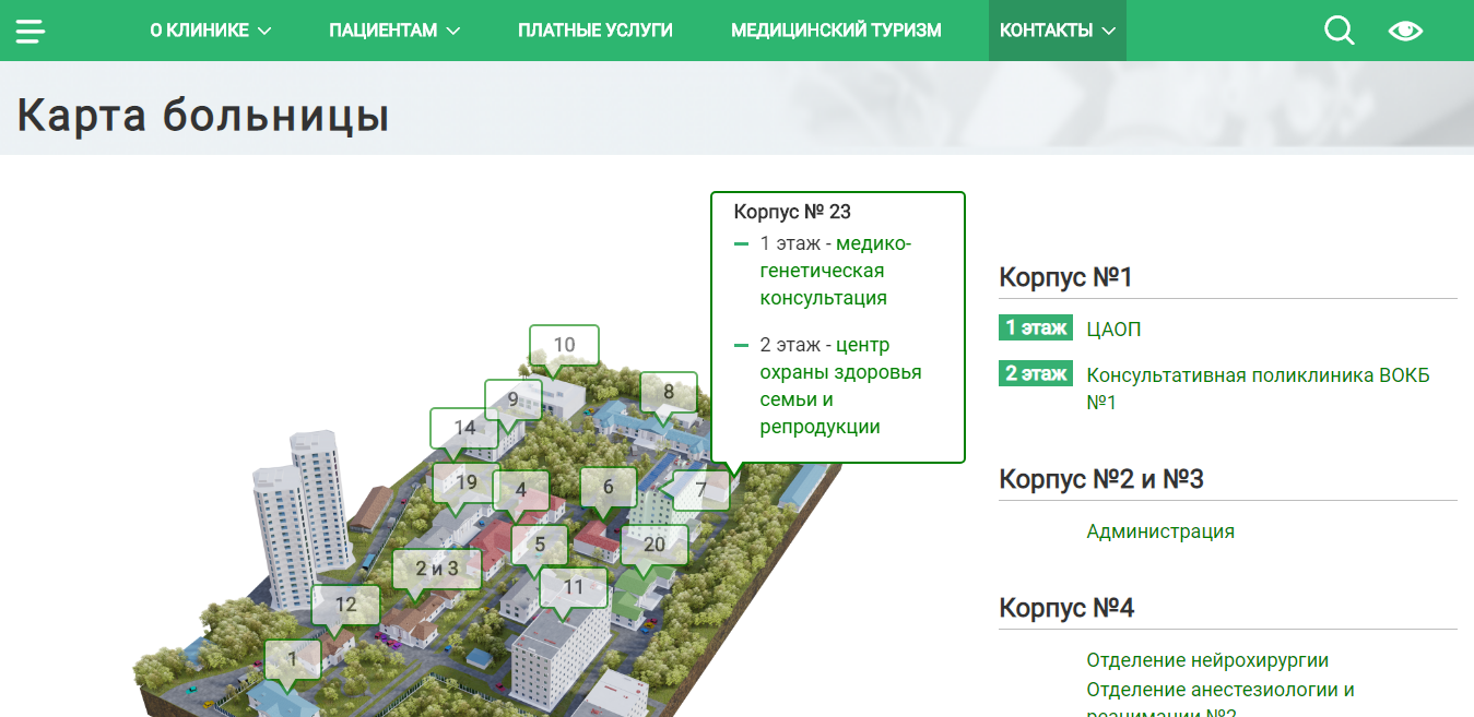 волгоградская областная клиническая больница №1