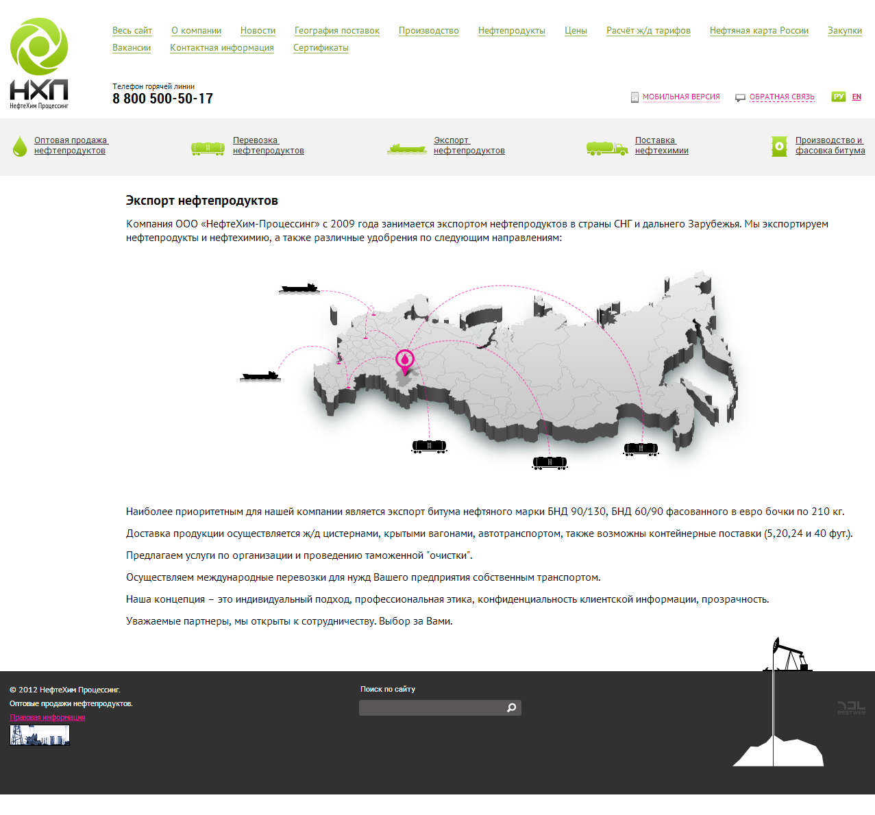 компания нефтехимпроцессинг