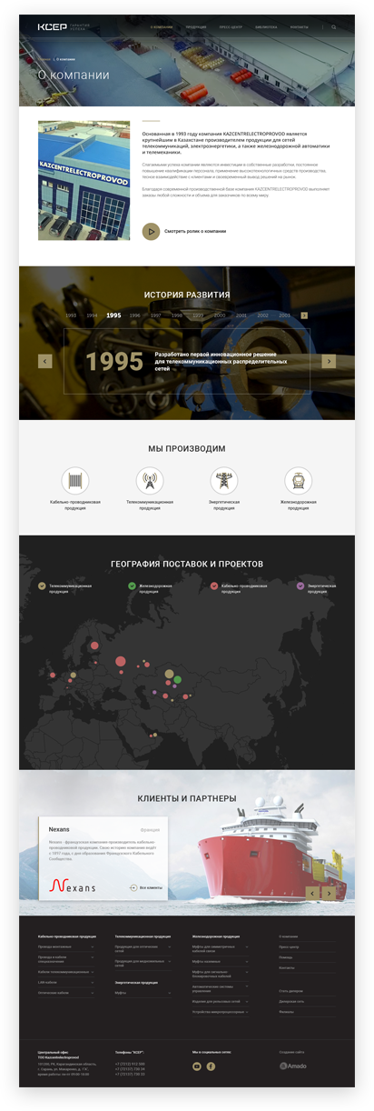 сайт производителя кабельной продукции kcep