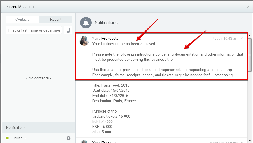 [Workflows] Activity Stream: Đi công tác 22