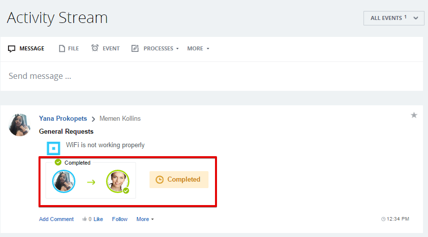 [Workflows] Activity Stream: Yêu cầu chung và cấu hình dòng công việc 19