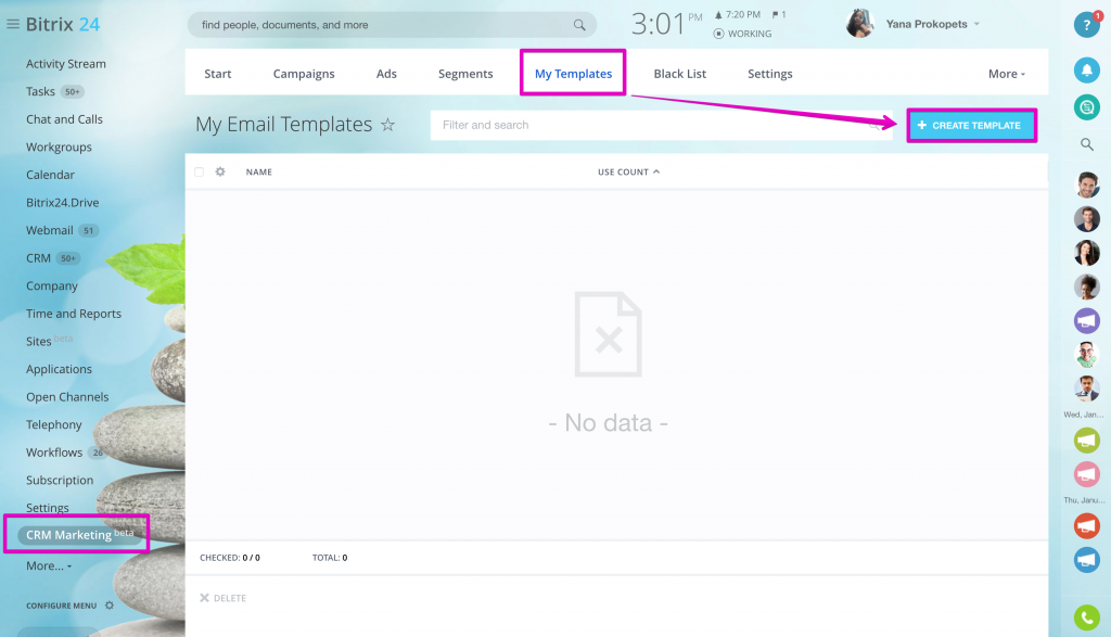 create new marketing campaign template template marketing