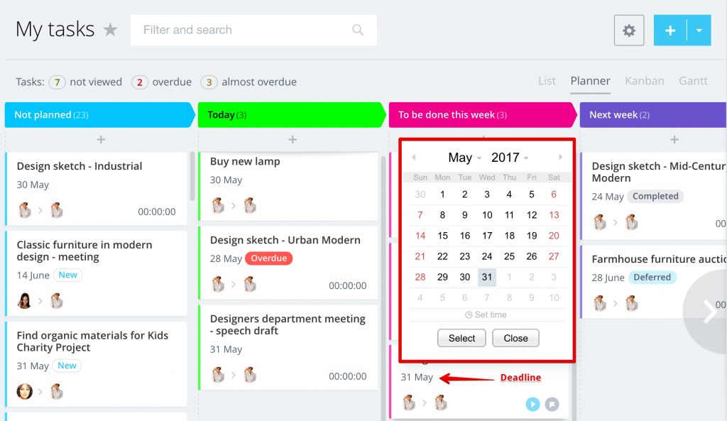 todo calendar planner