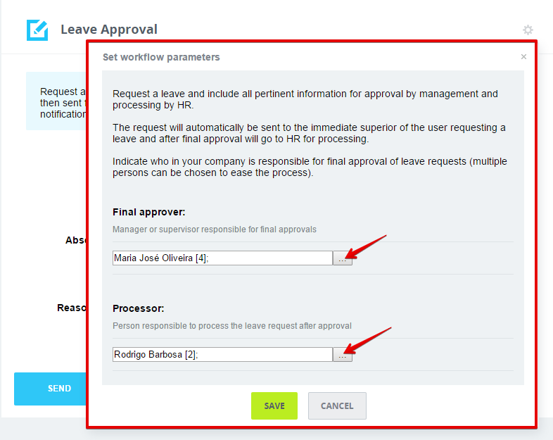 request for approval template