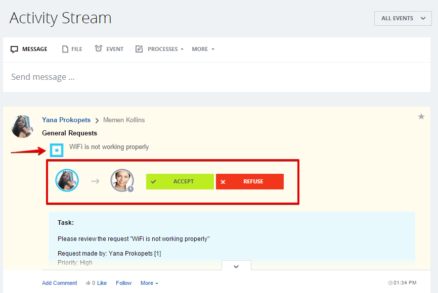 [Workflows] Activity Stream: Yêu cầu chung và cấu hình dòng công việc 18