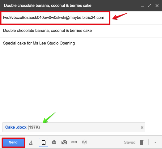 create task from mail in busycal