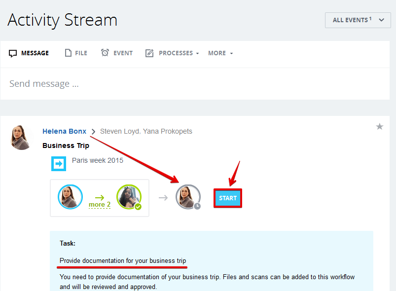 [Workflows] Activity Stream: Đi công tác 21