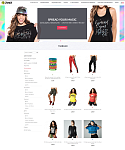 Интернет-магазин спортивной одежды «Zumbastore»