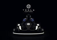 Промо-сайт электрического картинга Tesla Karting