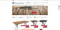 Сайт интернет-магазина складной мебели компании «СоюзРегионПоставка»