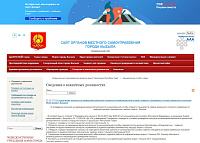 Сайт органов местного самоуправления города Кызыла