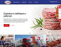 Сайт-каталог продукции мясокомбината «ЛАДА»