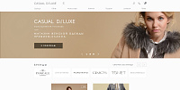 Интернет-магазин женской брендовой одежды "Casual Deluxe"