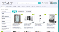 Cezares.ru - официальный интернет магазин сантехники