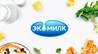 Сайт производителя молочных продуктов «Экомилк»