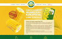 Промо-сайт индийской кукурузы "Вкус ЛЕТА"