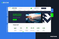 Корпоративный сайт с каталогом компании DVM